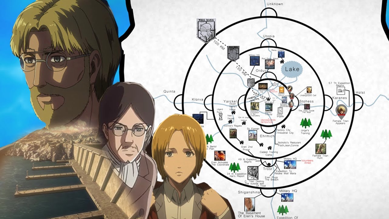 pic Attack On Titan Map is attack on titan really set in