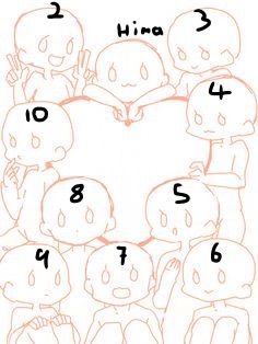 photo Chibi Group Base 4 love good2 anime base chibi group 4
