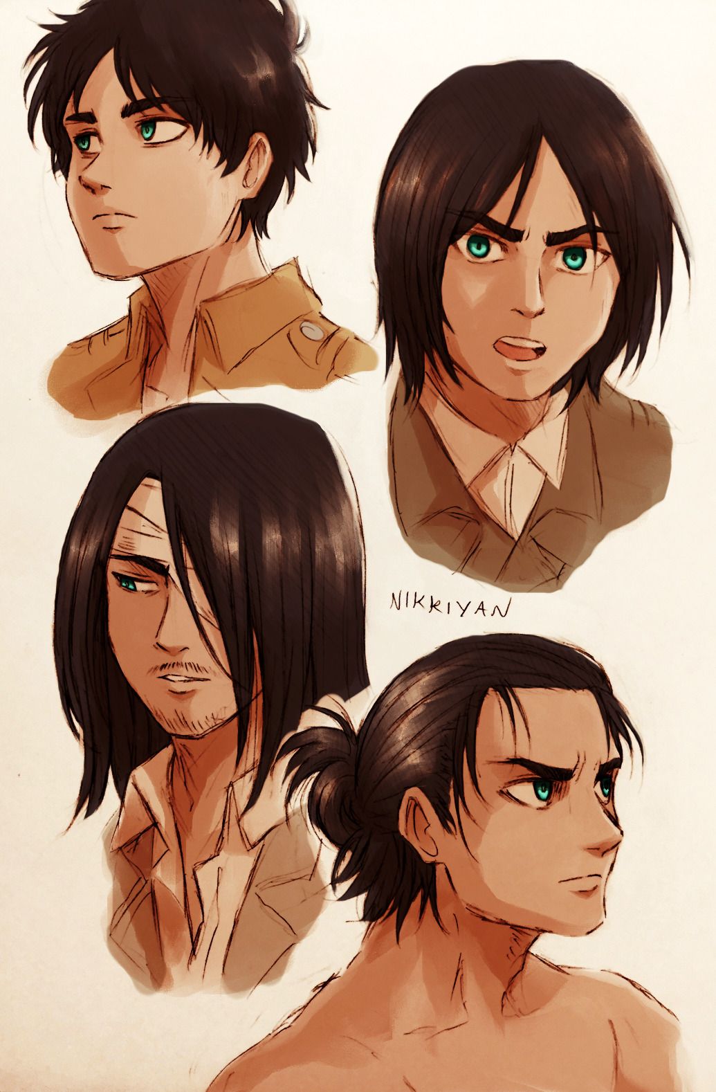 picture Eren Yeager Season 4 Hairstyle attack on titan anime
